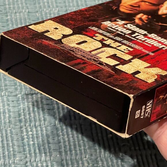 The Rock (VHS, 1998) TESTED Tape And Cover - Picture 7 of 9